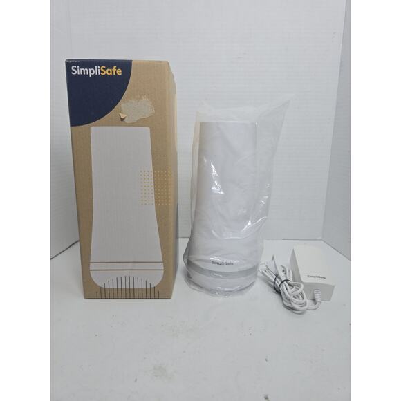 SimpliSafe Base Station SSBS3 White with Charger Wireless - Home Security System - Picture 1 of 6